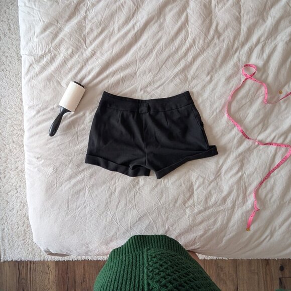 Exit, black short, mid rise , size 1 , - Picture 3 of 11